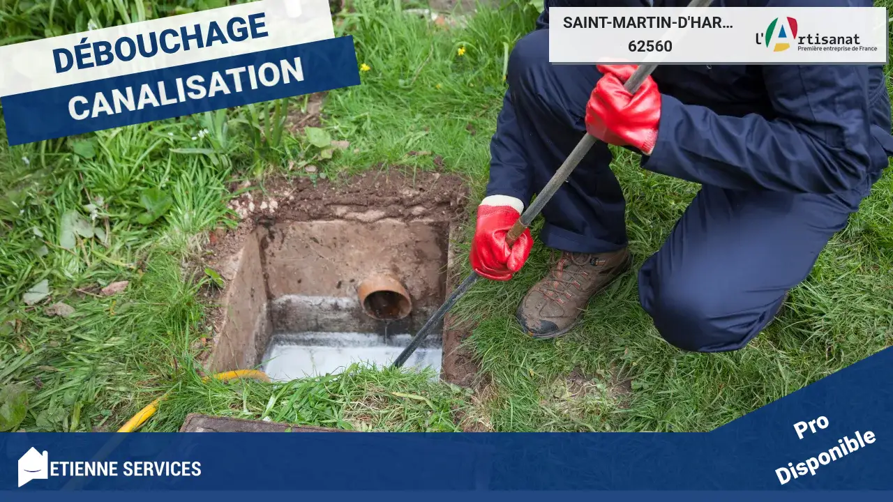 Votre expert en débouchage de canalisation à Saint-Martin-d'Hardinghem