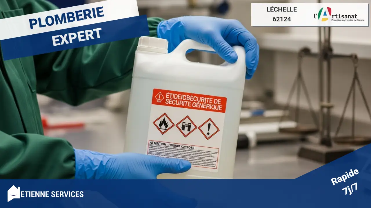 Intervention spécialisée et sécurisée : débouchage par traitement chimique acide