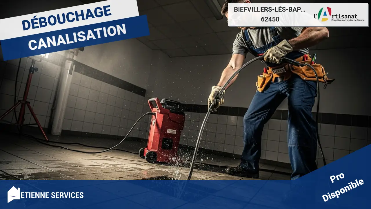Solutions complètes pour le débouchage de canalisation à Biefvillers-lès-Bapaume