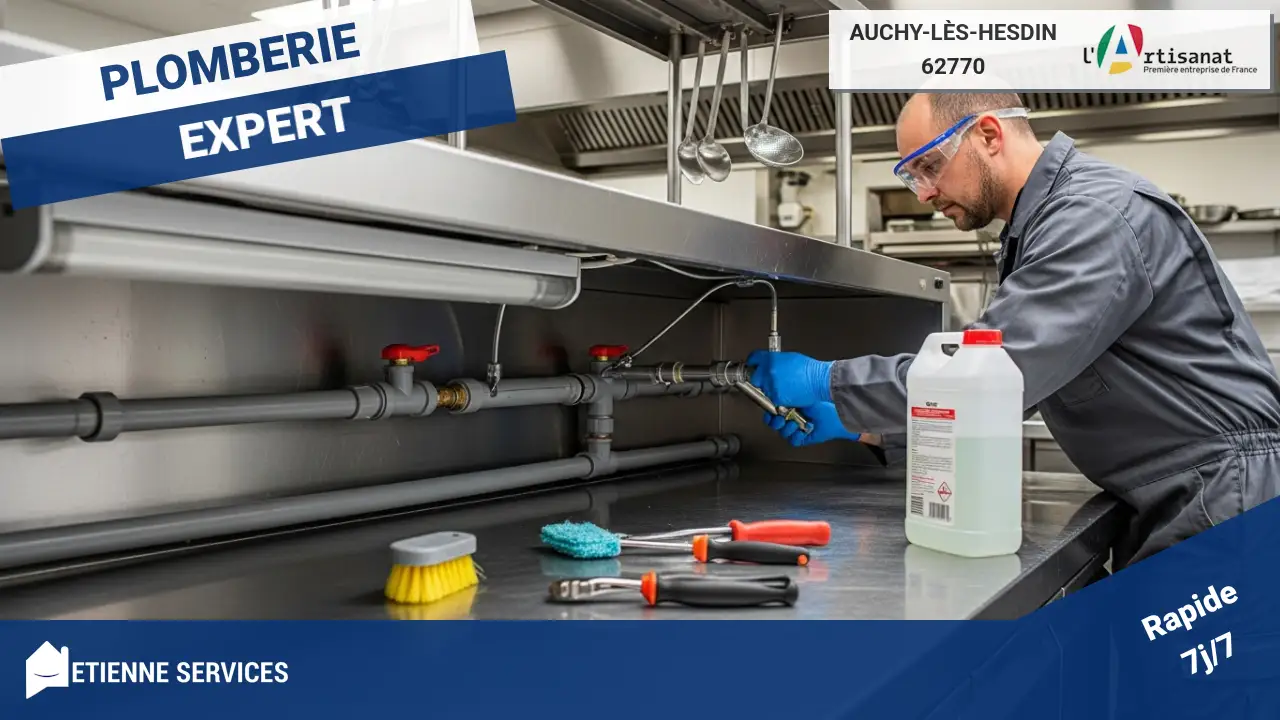 Intervention sécurisée : le débouchage par traitement chimique par nos experts certifiés
