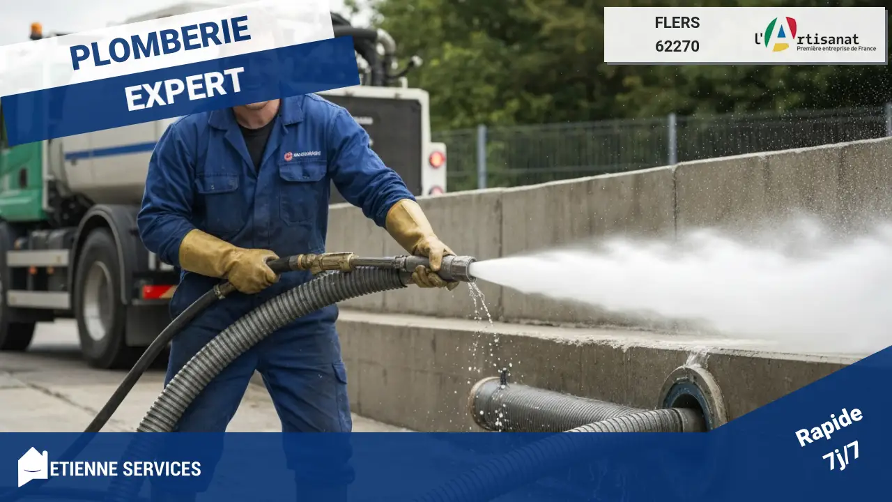 Débouchage par hydrocurage haute pression : la solution radicale de nos experts à Flers