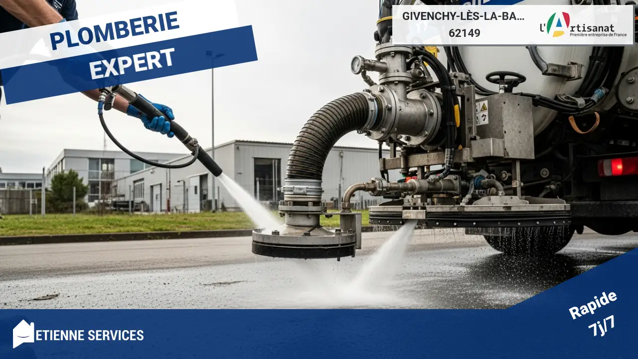 Débouchage par camion hydrocureur à haute pression : la solution radicale et durable