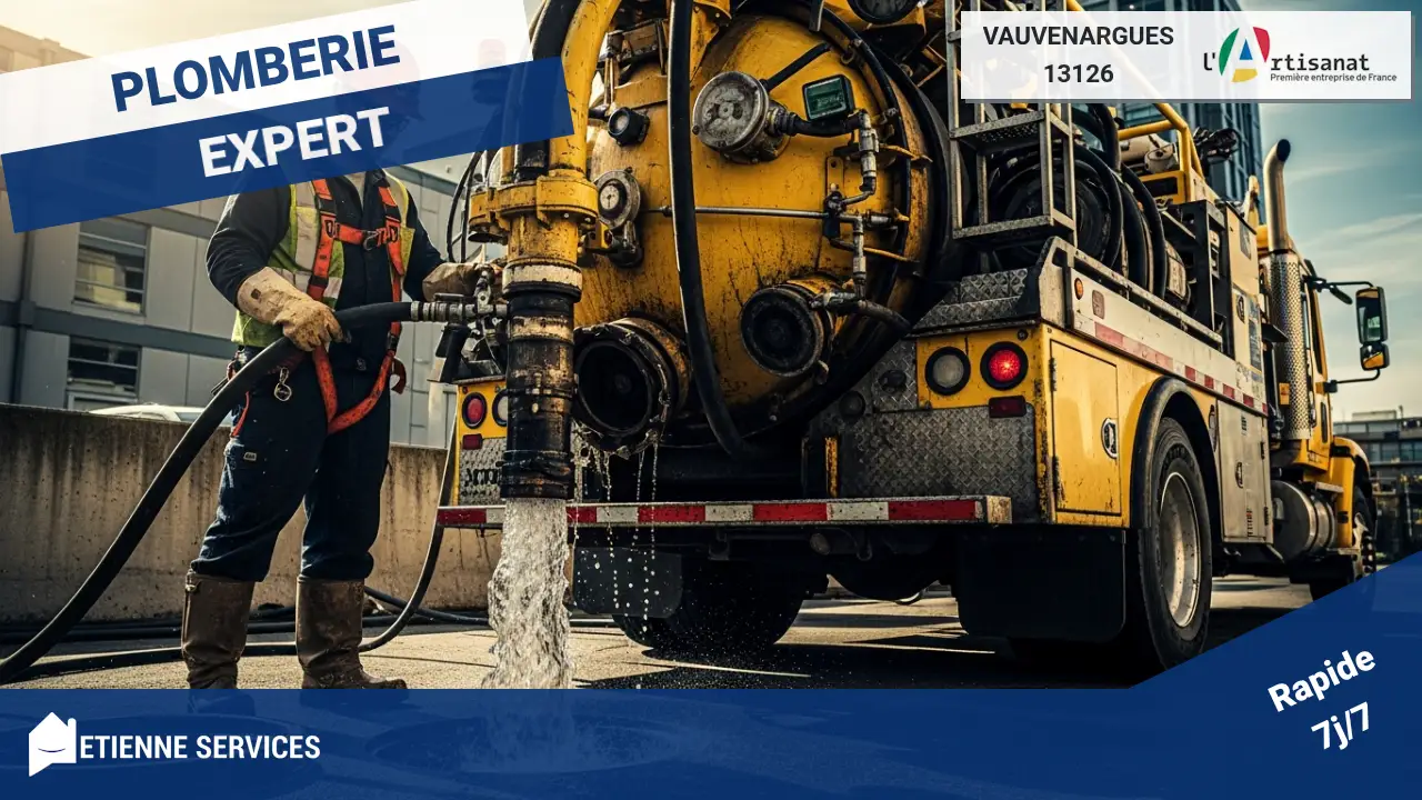 Débouchage haute pression par camion hydrocureur : La solution ultime à Vauvenargues