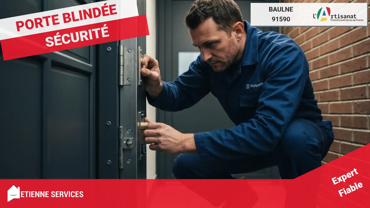 Experts certifiés en installation de porte blindée