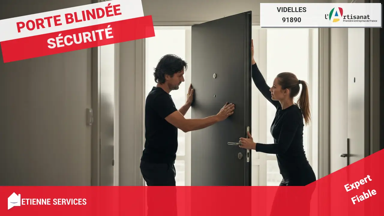 Installation de porte blindée : la haute sécurité certifiée par nos installateurs