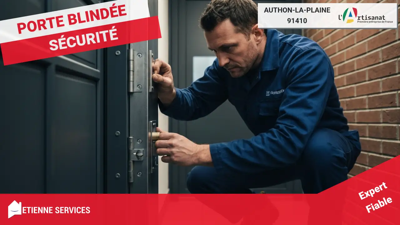 Intervention spécialisée pour votre installation de porte blindée