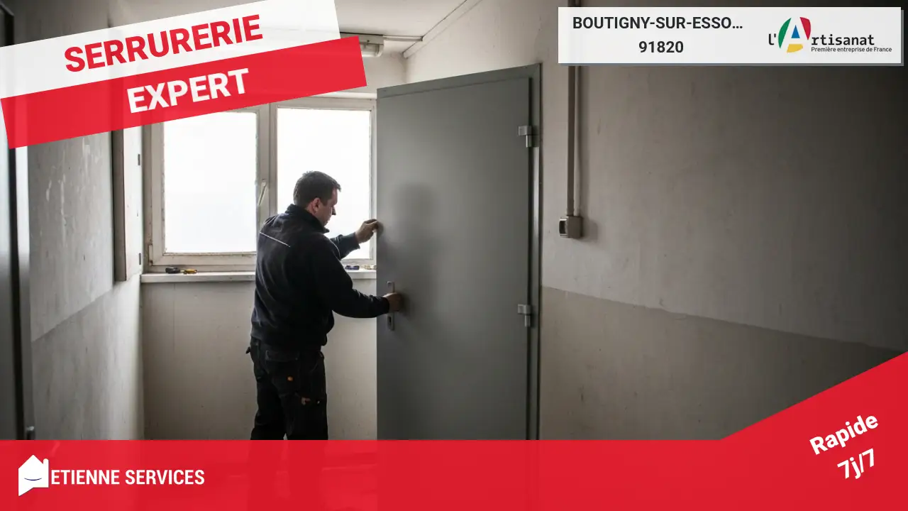 Pose de porte de service : solutions robustes par nos spécialistes