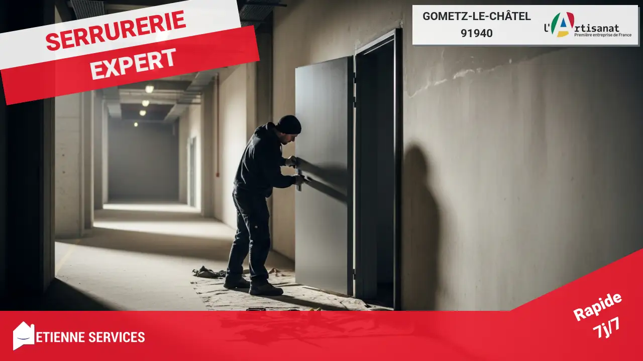 Pose de Porte de Service : Sécurité pour Vos Accès Secondaires
