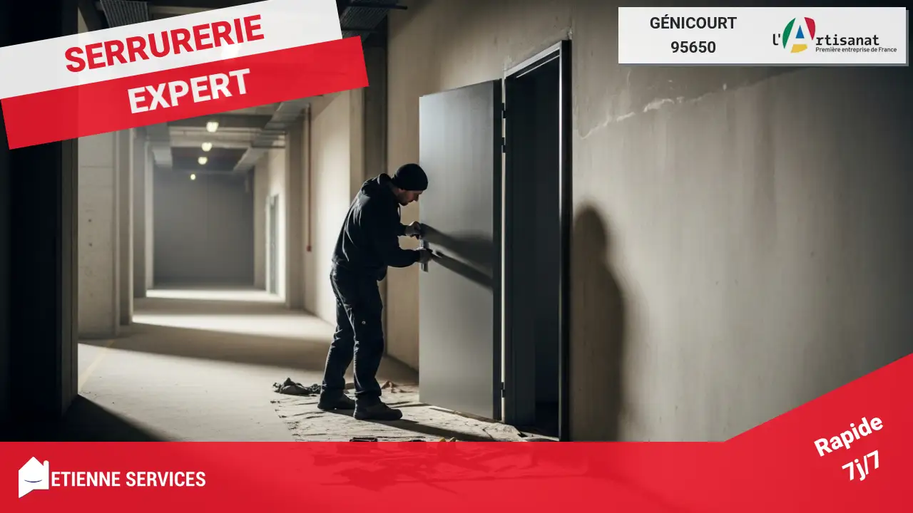 Intervention Spécialisée pour la Pose de Porte de Service
