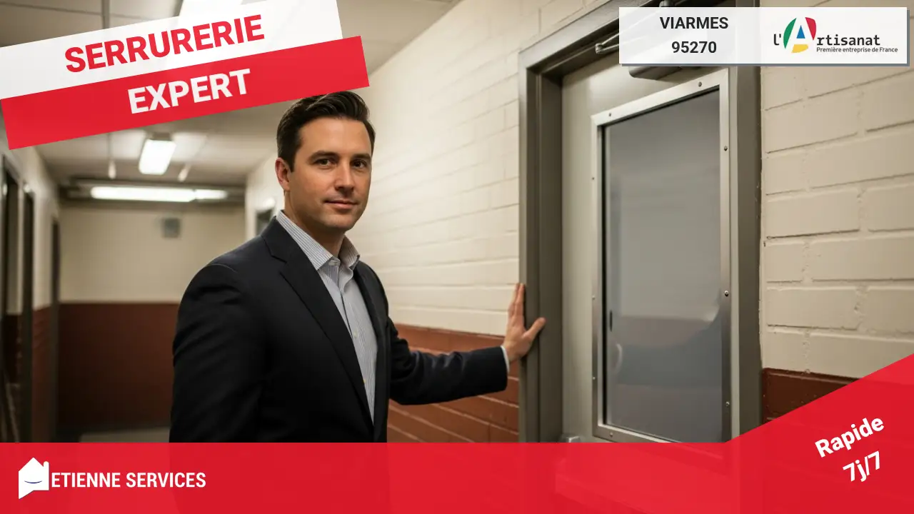 Intervention Spécialisée pour la Pose de Porte de Service à Viarmes