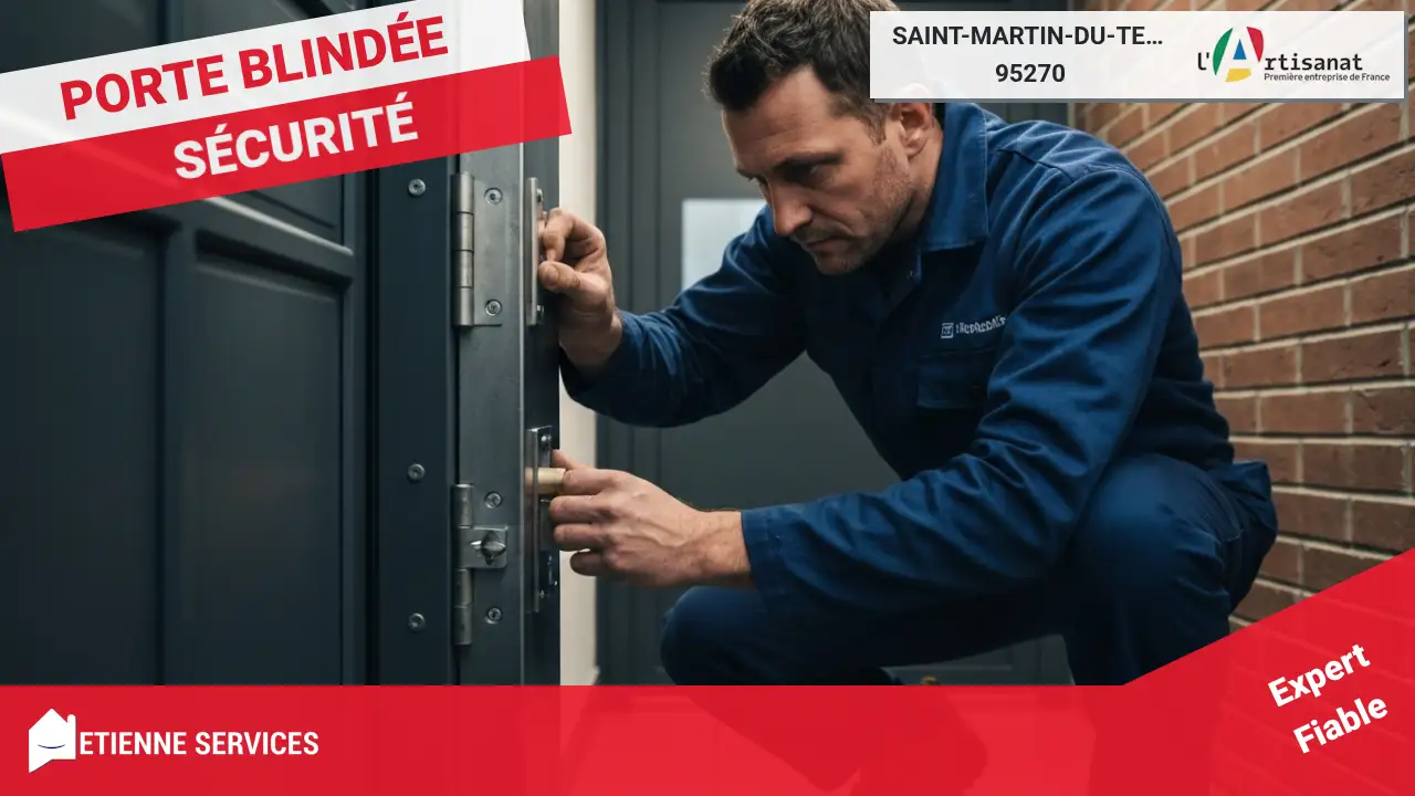 Installation de porte blindée : la solution haute sécurité par nos installateurs qualifiés