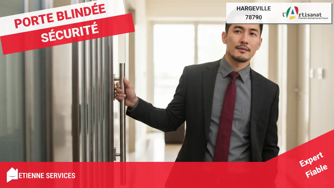 Installation de porte blindée : L'expertise sécuritaire à Hargeville