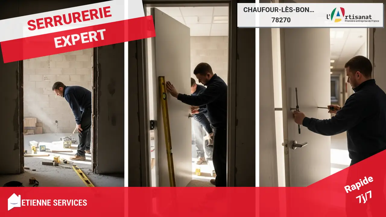 Solutions de pose de porte de service : sécurité et fonctionnalité