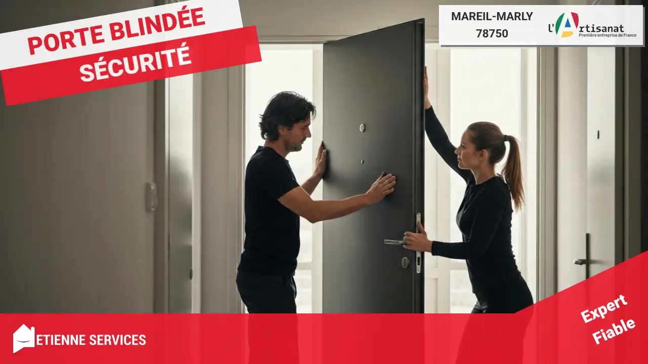 Experts certifiés en installation de porte blindée à Mareil-Marly