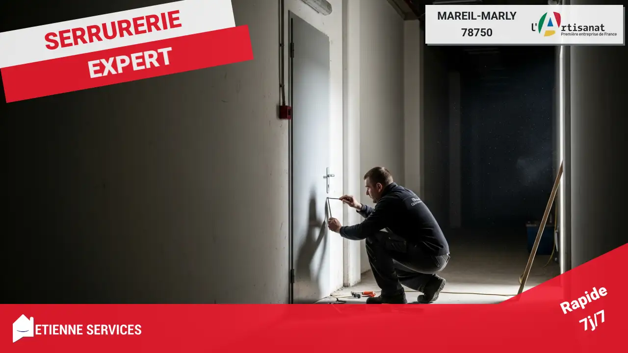 Intervention spécialisée pour la pose de votre porte de service