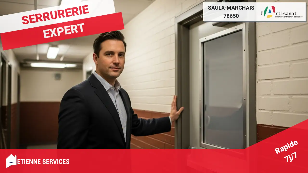 Installation de porte de service à Saulx-Marchais : la sécurité des accès secondaires