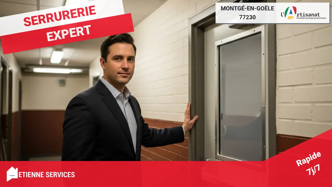 Pose de porte de service : la solution pour vos accès secondaires