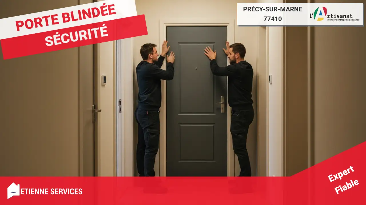 Spécialistes Reconnus de l'Installation de Porte Blindée à Précy-sur-Marne