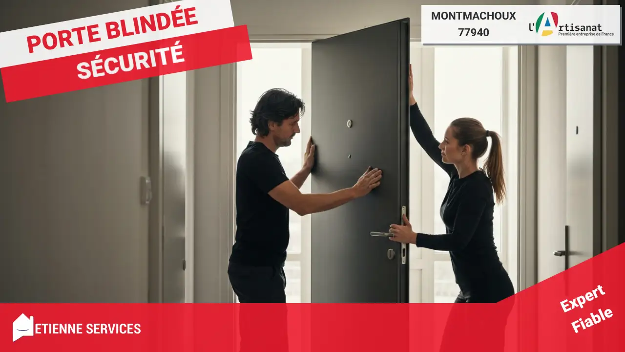 Experts certifiés en installation de porte blindée à Montmachoux
