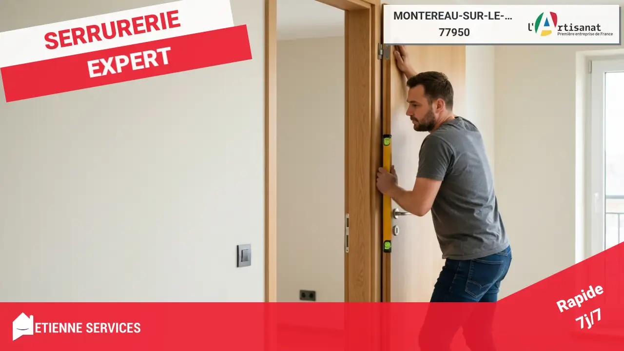Intervention spécialisée : pose de porte sur bâti existant ou neuf
