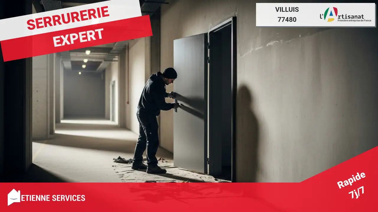 Pose de porte de service fiable pour garages, caves et ateliers