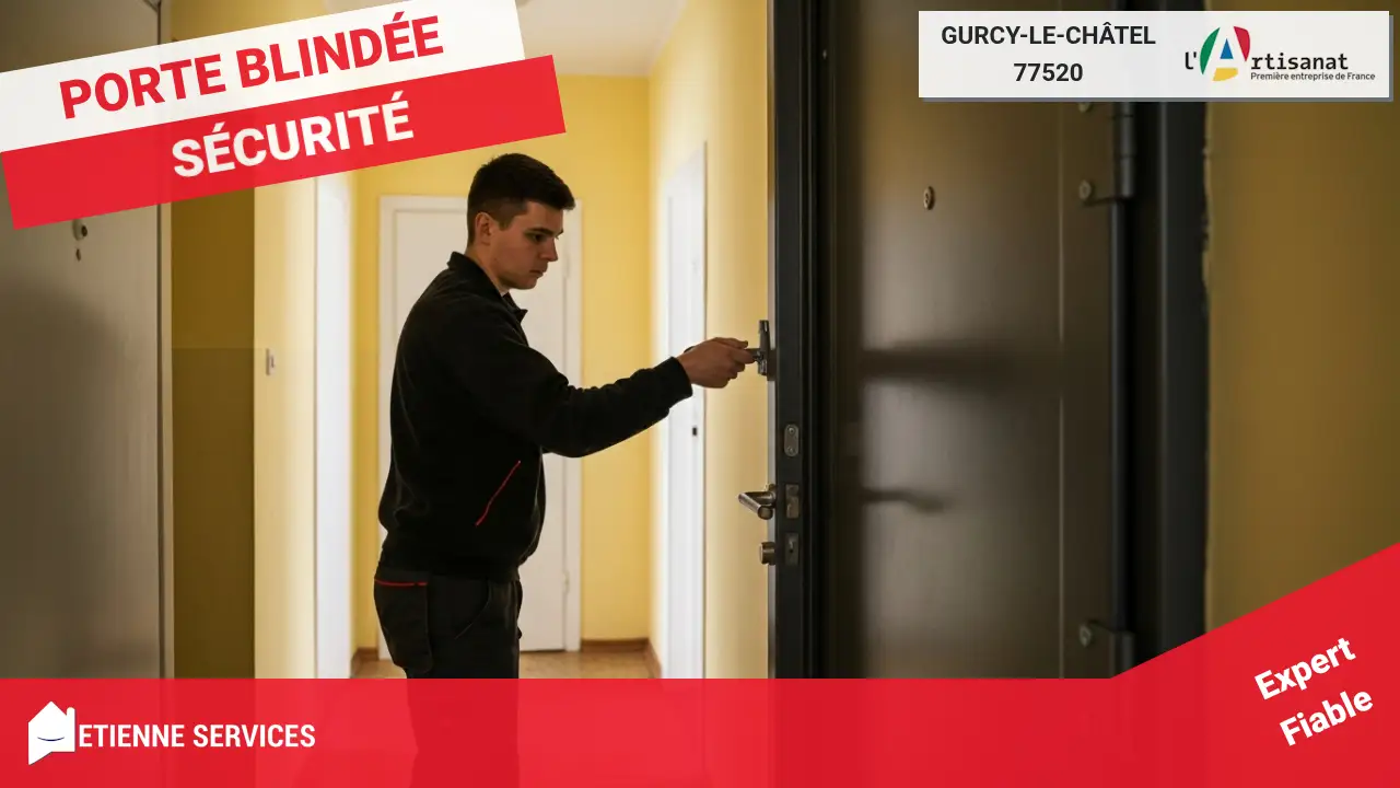 Experts certifiés en installation de porte blindée