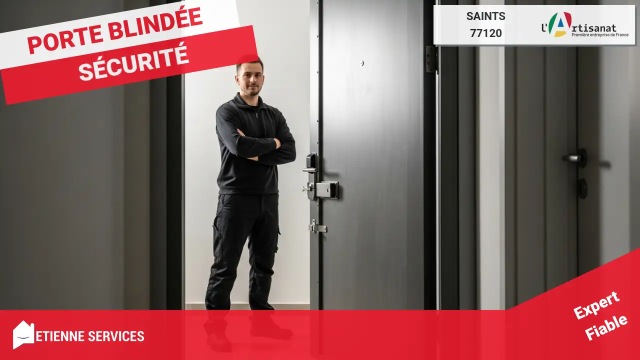 Installation de porte à Saints : Votre sécurité, notre priorité