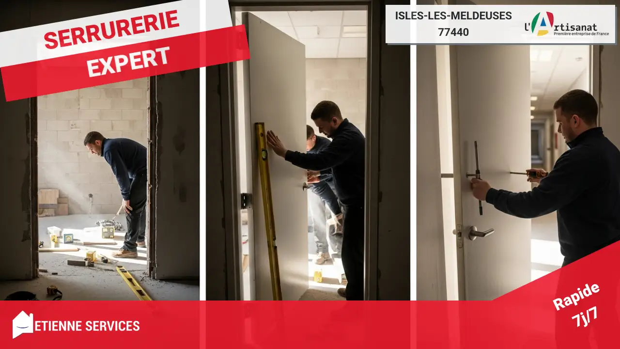 Intervention spécialisée pour la pose de porte de service : un accès sécurisé